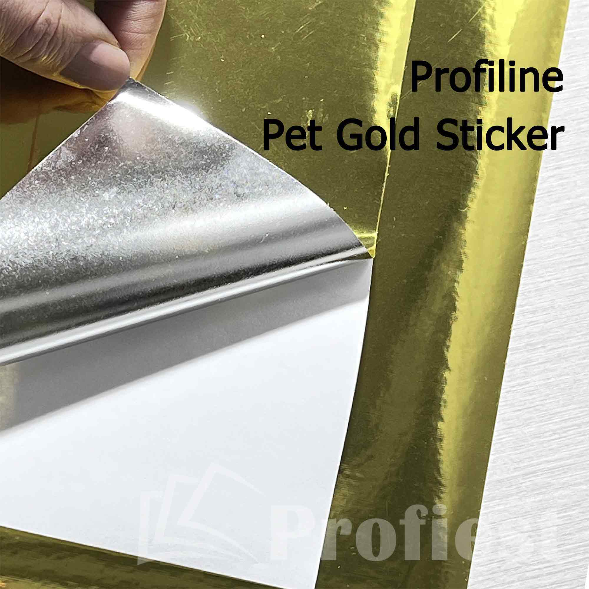 A4: Profiline Gold Sticker 75UM
