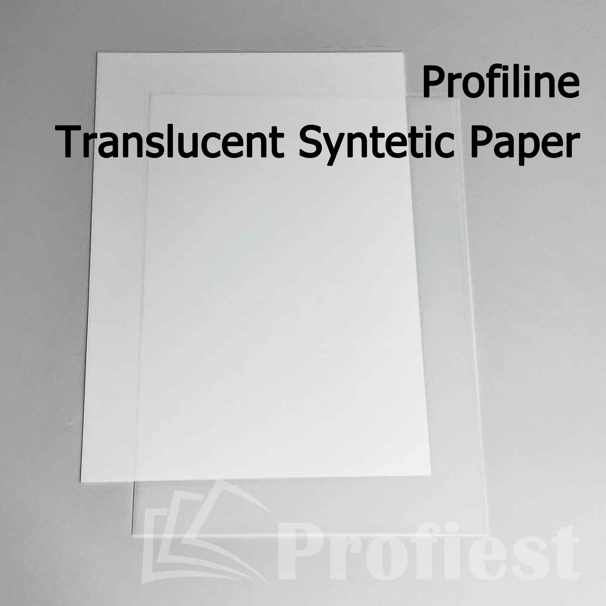 A4: Profiline Translucent Synthetic Paper 120UM