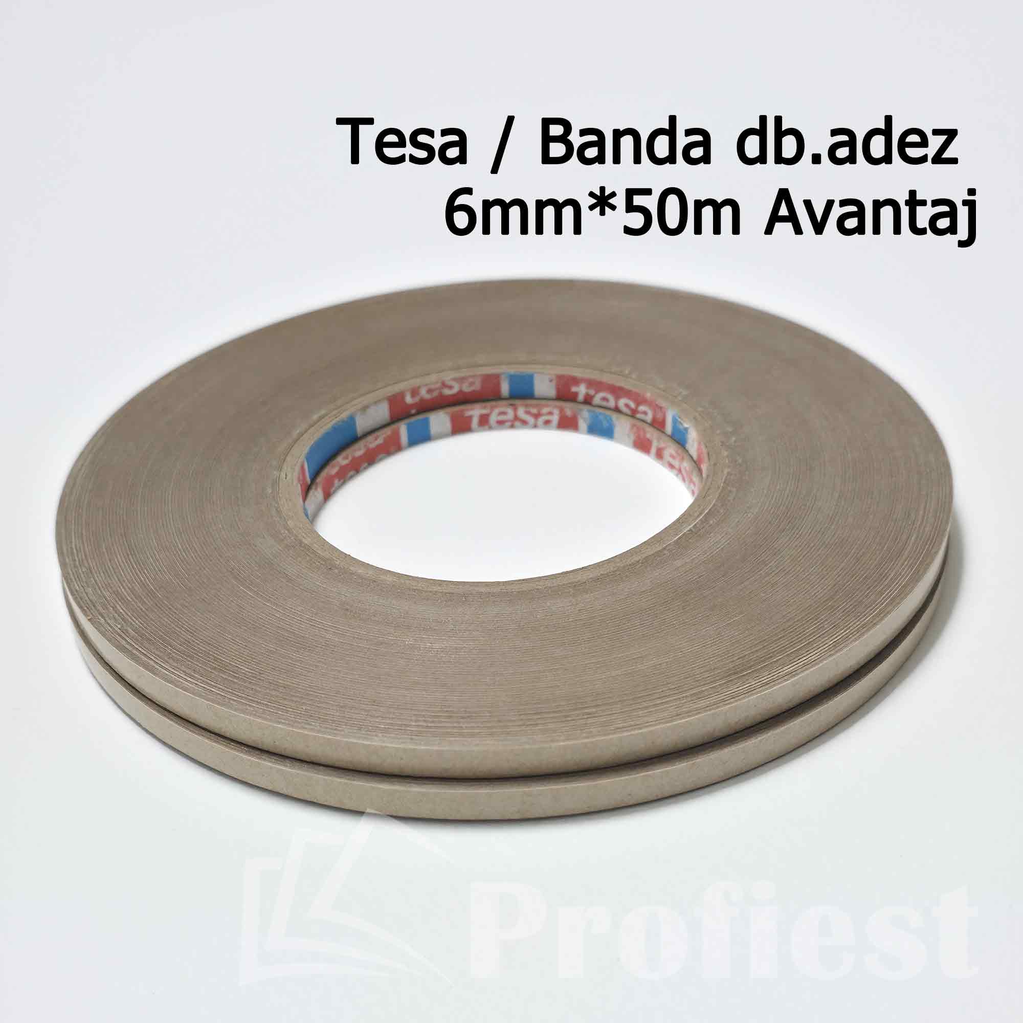 Tesa / Banda db.adez / 6mm*100m Avantaj