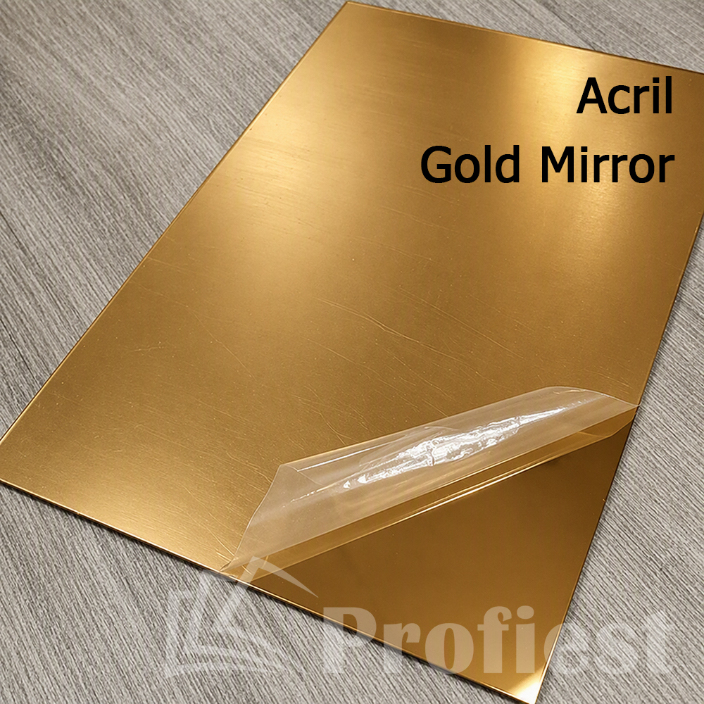 Acril Gold Mirror | 1mm | format 1.22x2.44m