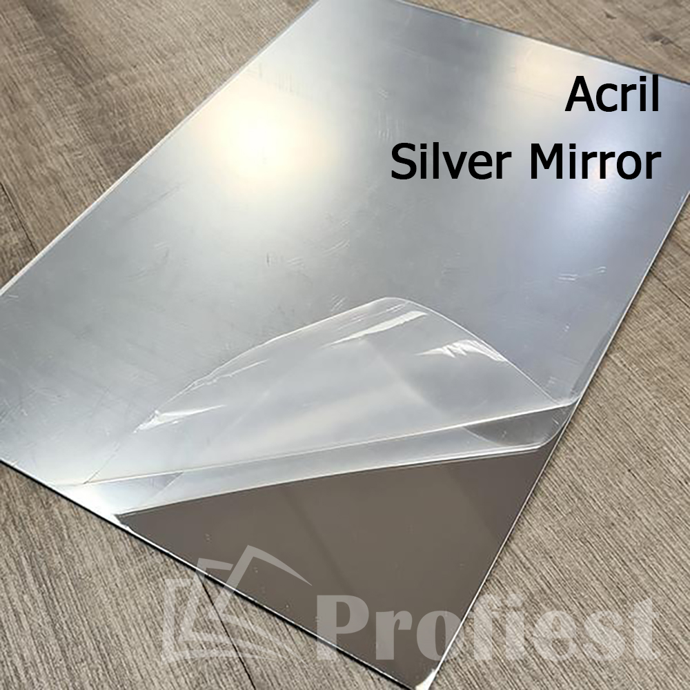 Acril Silver Mirror | 1mm | format 1.22x2.44m