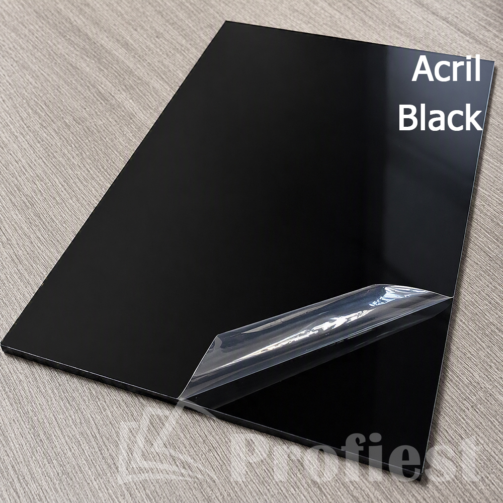 Acril Black | 2mm | format 1.22x2.44m