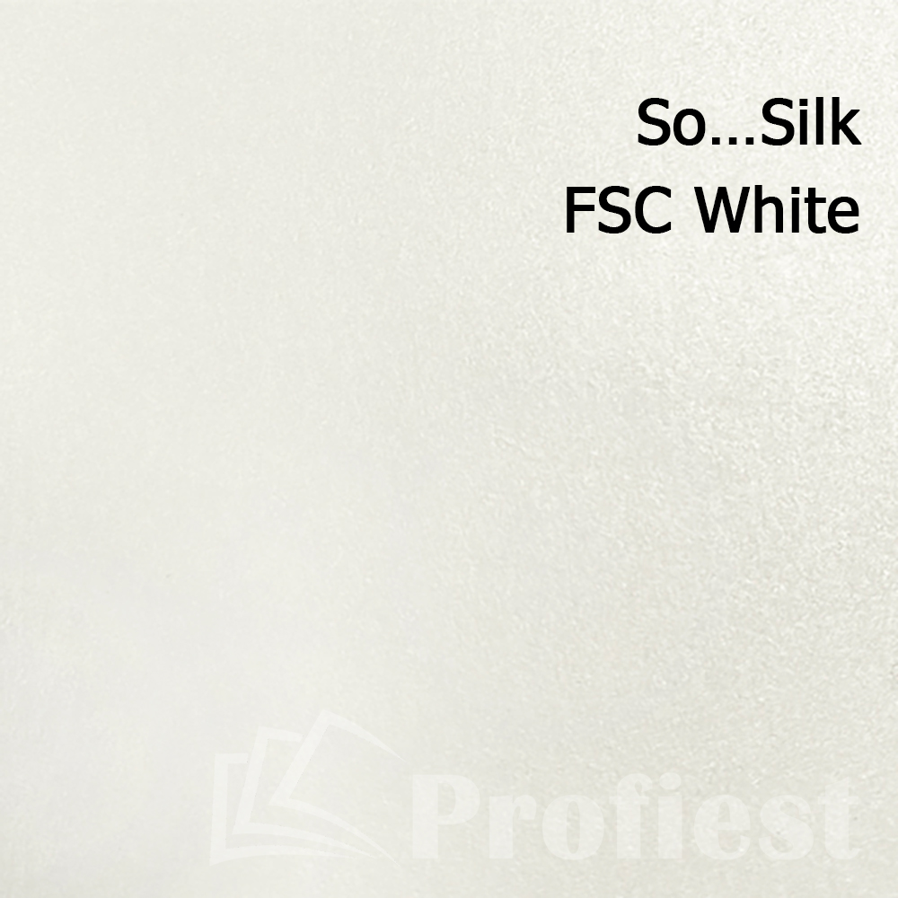So…Silk Fsc White 130 g/mp 72x102