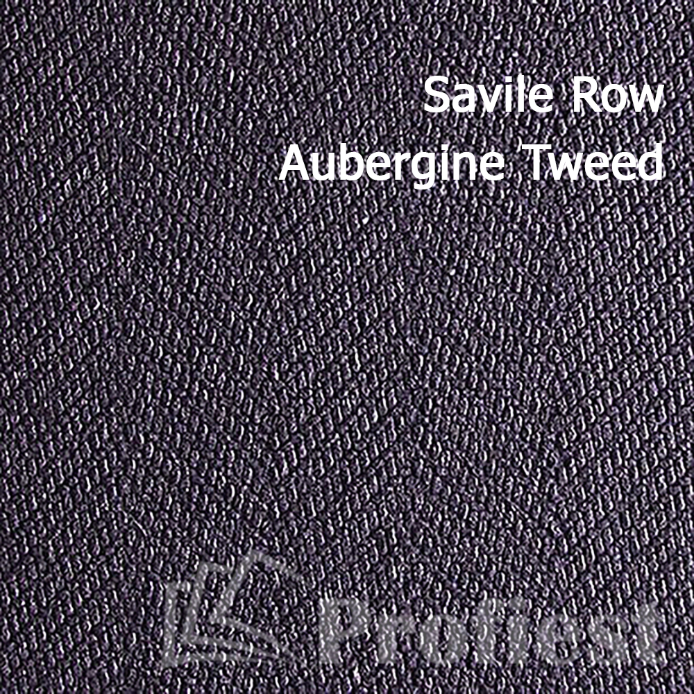 A4: Savile Row Aubergine Tweed 200g