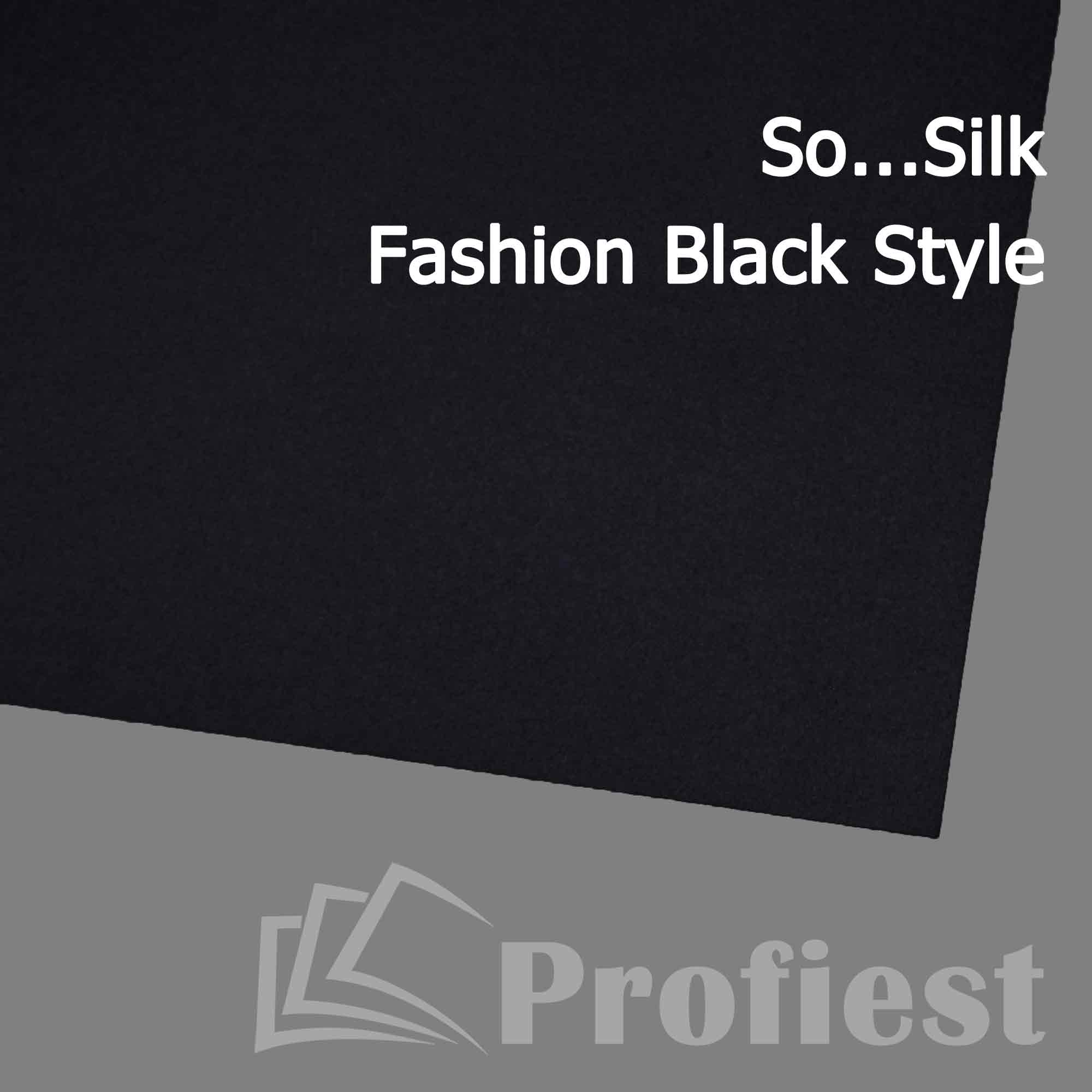 A4: So…Silk FSC Fashion Black Style 130g