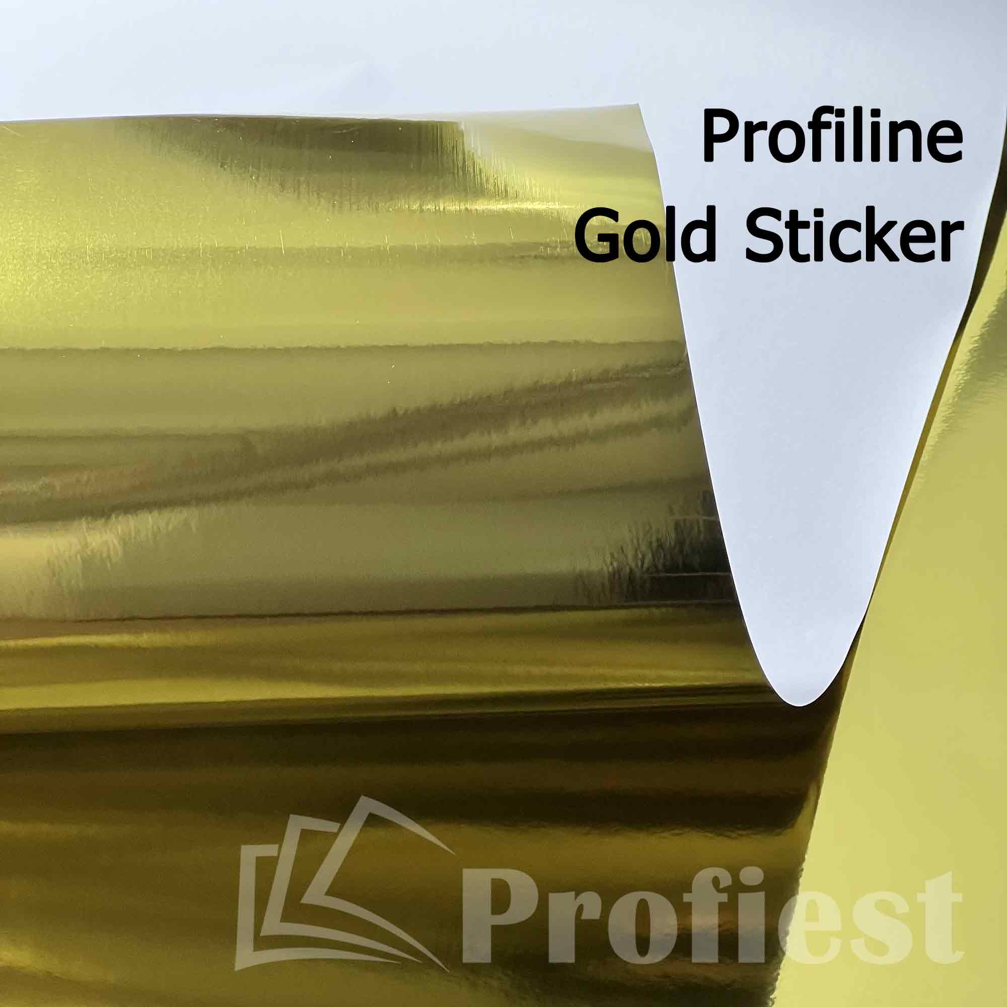 Profiline Gold Sticker 75UM 72x102 (250)