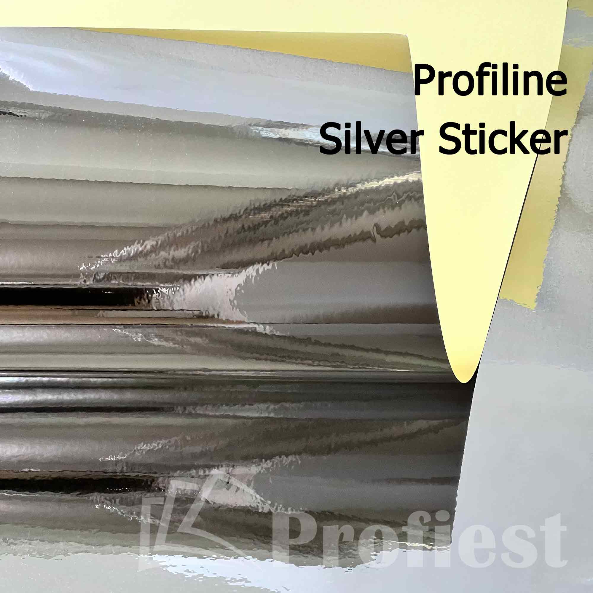 Profiline Silver Sticker 75UM 72x102 (250)